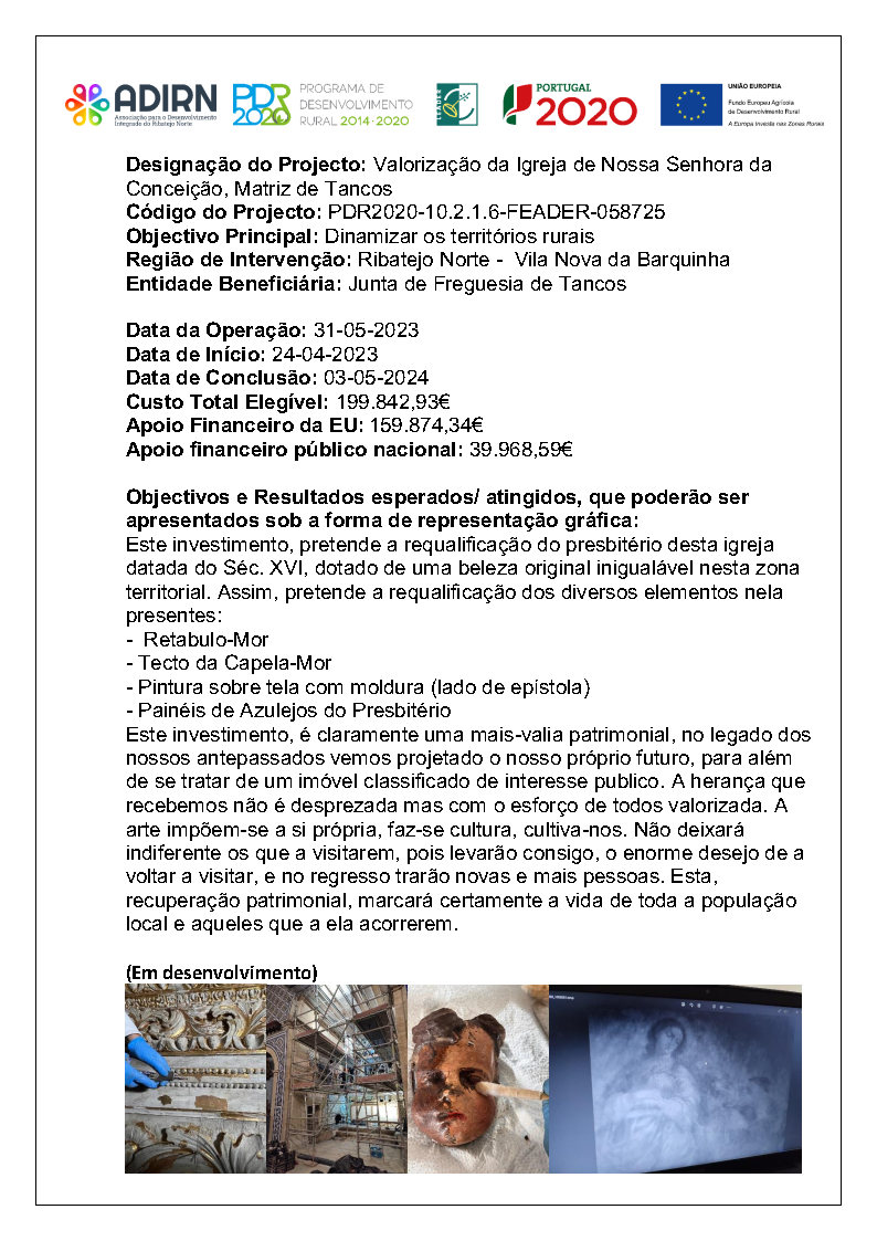 Ficha de Projecto Beneficiários